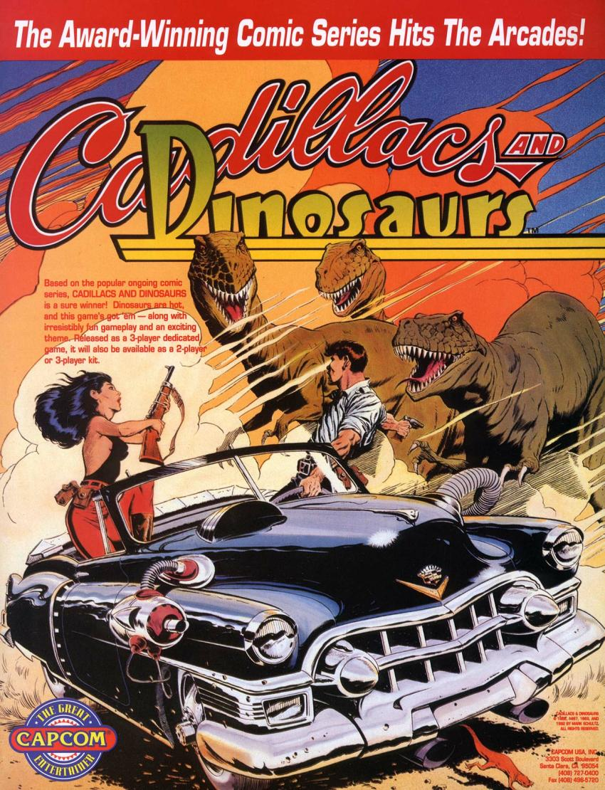 cadillacs and dinosaurs video game