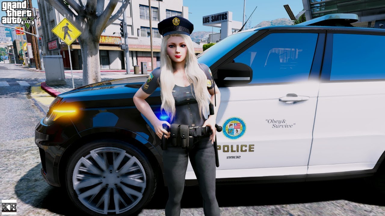 gta v play as a cop mod